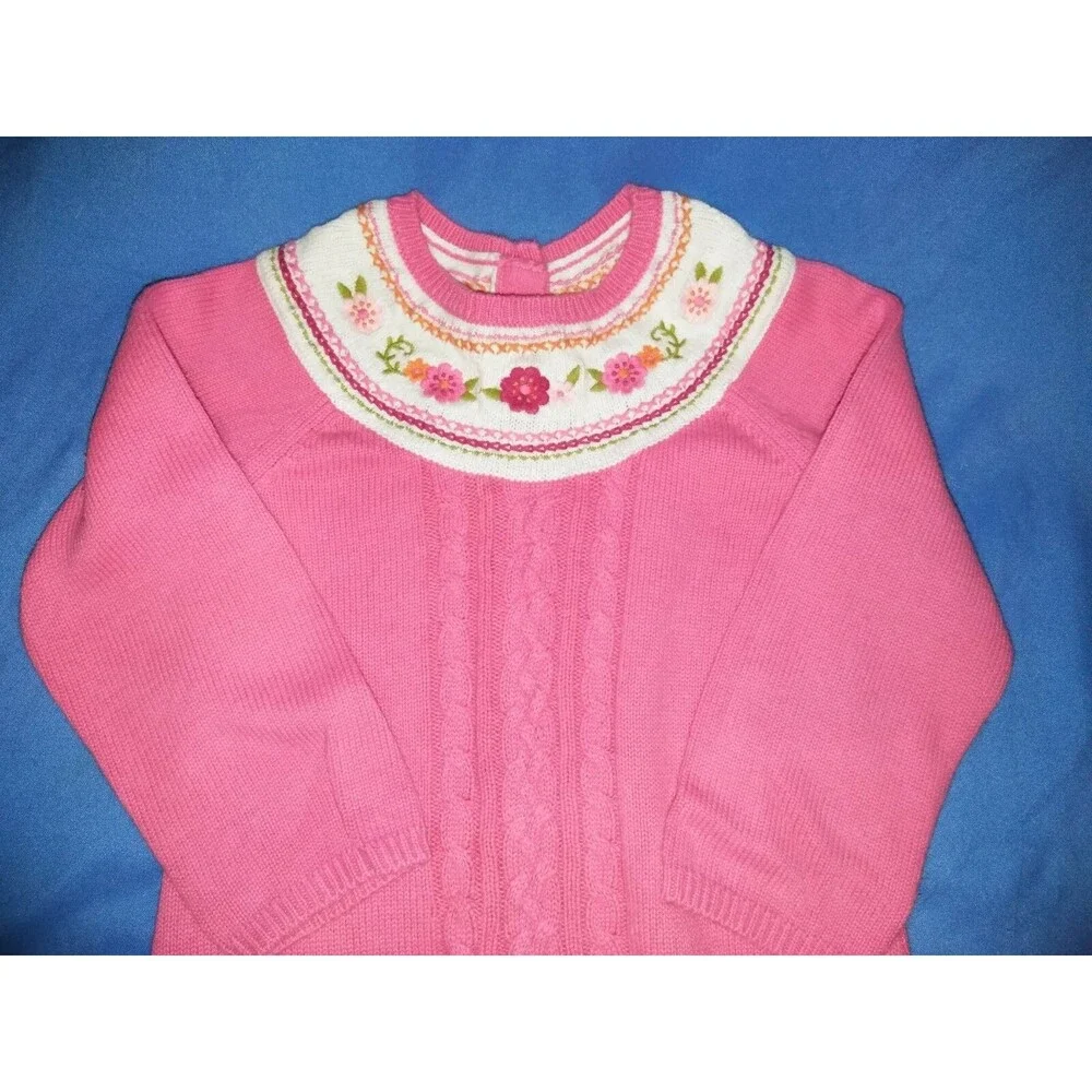 Girls Gymboree Crazy 8 Size 4 4T Lot Sweater Dresses Cardigan Sweater